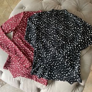 Forever 21 Black Mesh Top